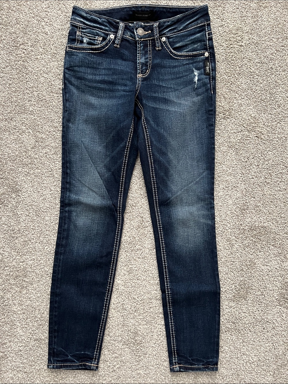 Silver jeans